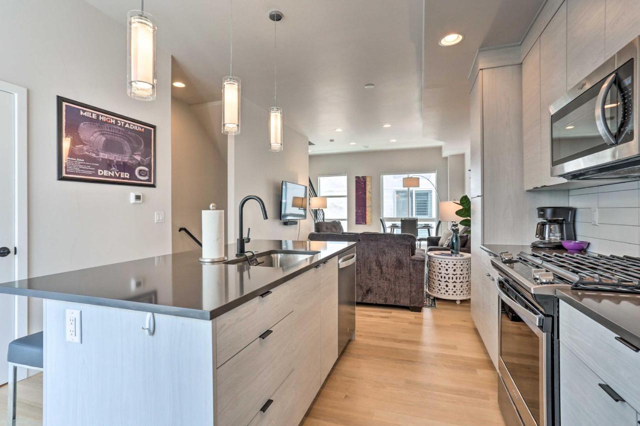 Trendy Denver Townhome - Walk To Mile High Stadium Ngoại thất bức ảnh