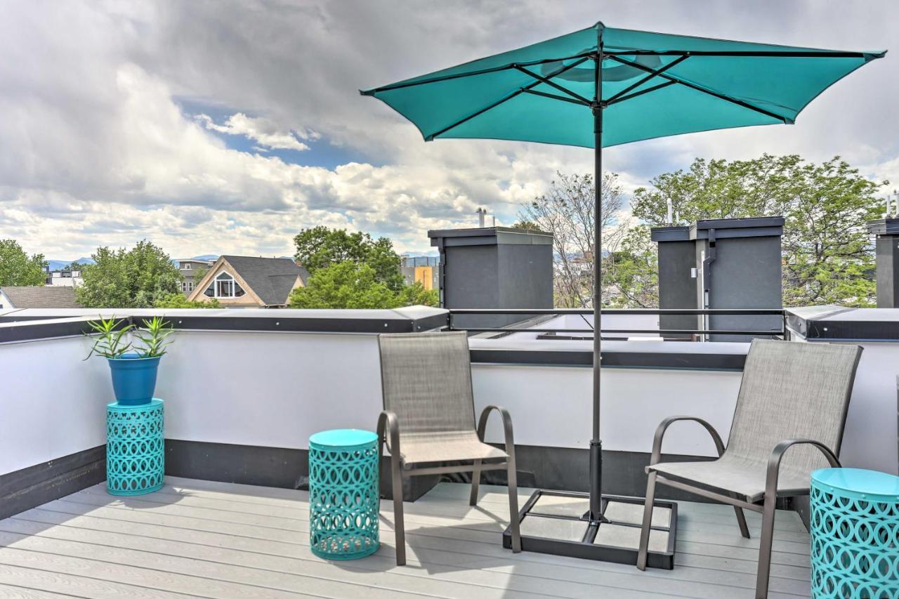 Trendy Denver Townhome - Walk To Mile High Stadium Ngoại thất bức ảnh